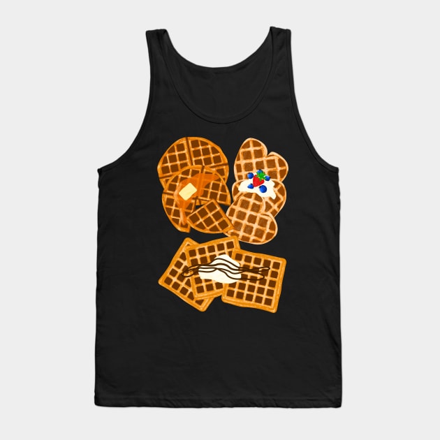 Waffle On Tank Top by LeanneSimpson